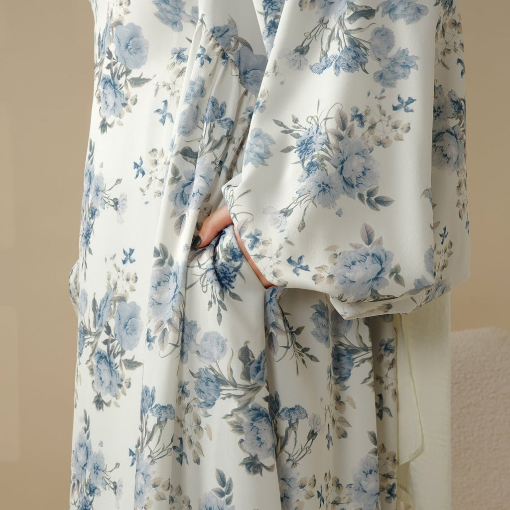 Printed Reversible Abaya (MA082) by Mariam's Collection