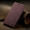 Luxury Magnetic Flip Wallet Case for iPhone 7, 8, X, 11, 12, 13 by Yellow Pandora