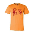 Bloody Hand Prints T-shirt | Classic Unisex Bella Canvas Tee by Femstylo