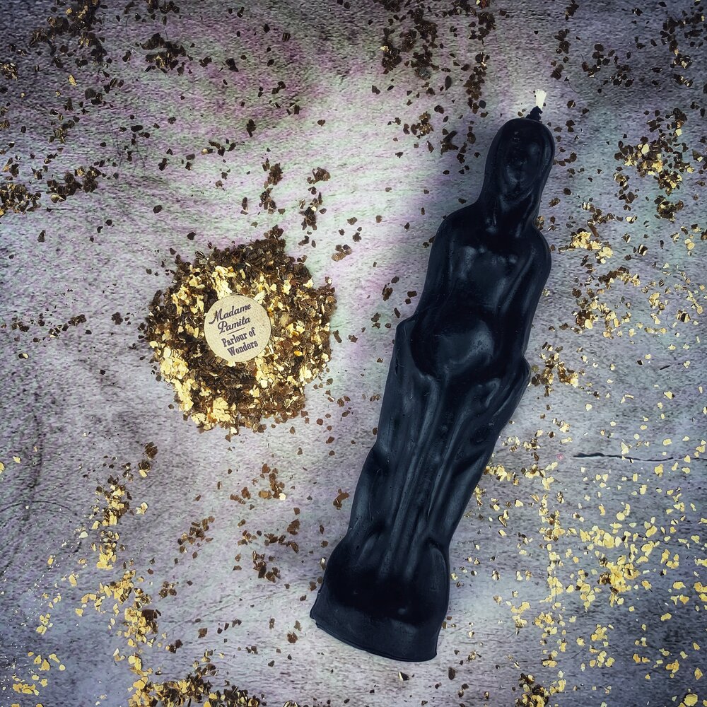 Female Figural Candle Spell Kit - Sympathetic Magic & Personal Power by Parlour of Wonders