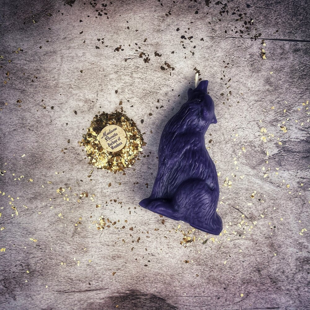 Howling Wolf Candle Spell Kit - Authentic Voice & Courage Magic by Parlour of Wonders