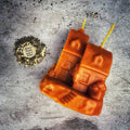 Beeswax Happy House Spell Candle - Home Protection, Harmony & Blessings Magic by Parlour of Wonders