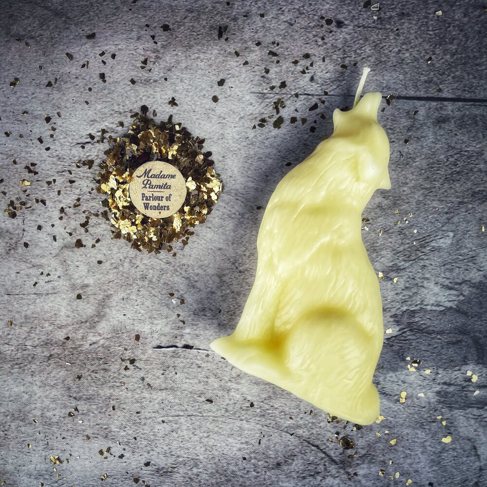 Howling Wolf Candle Spell Kit - Authentic Voice & Courage Magic by Parlour of Wonders