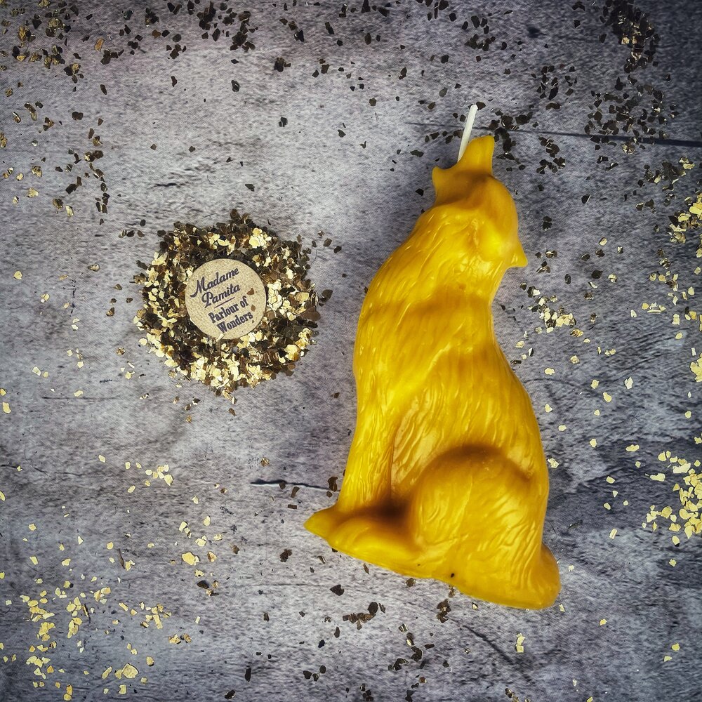 Howling Wolf Candle Spell Kit - Authentic Voice & Courage Magic by Parlour of Wonders