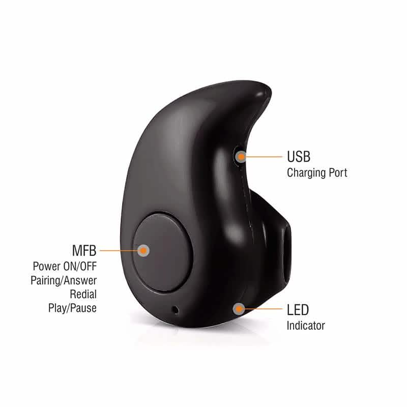 Professional Mini Invisible Wireless Bluetooth Earbud by DailySale