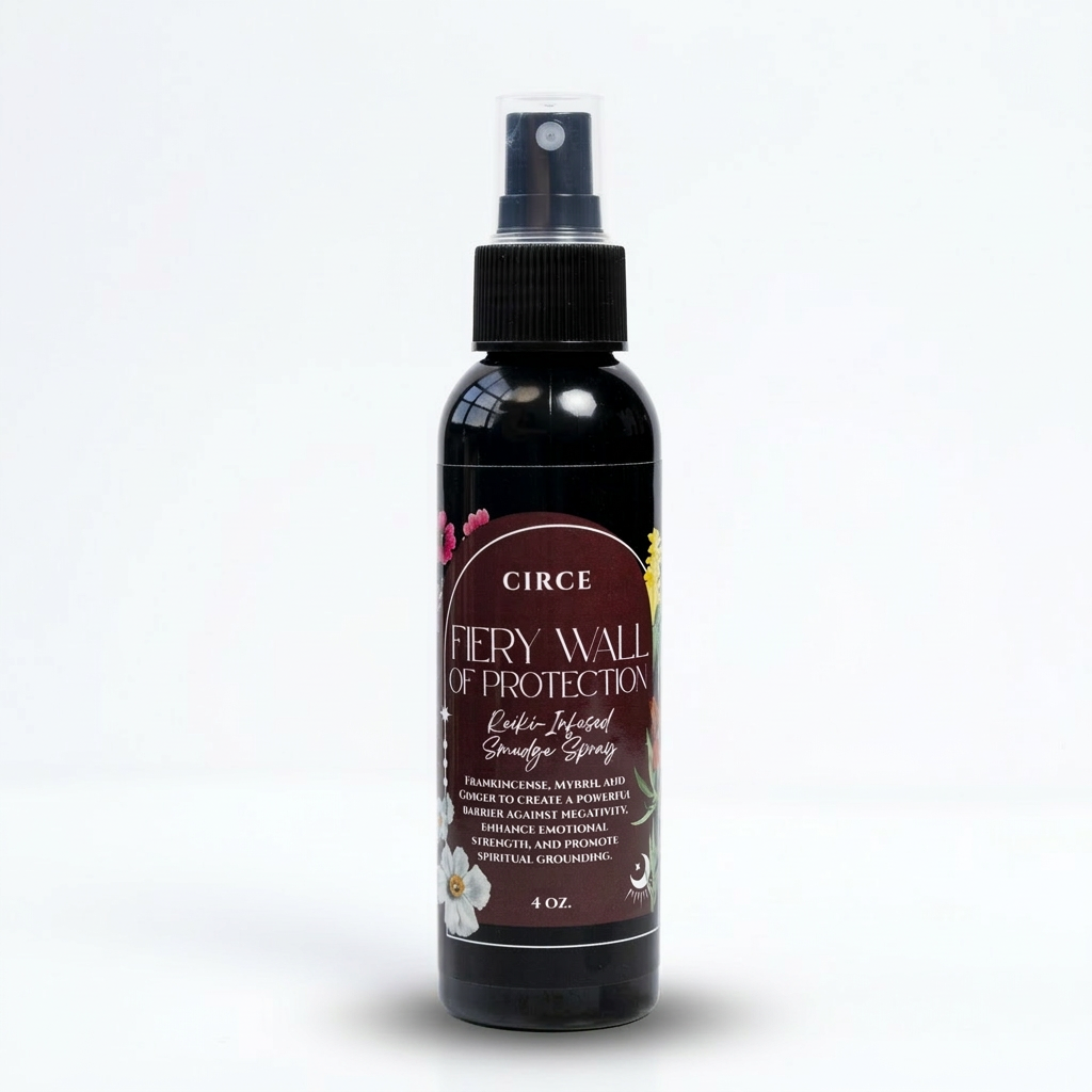 Fiery Wall Of Protection Smudge Spray — Room & Body Mist by Circe Boutique