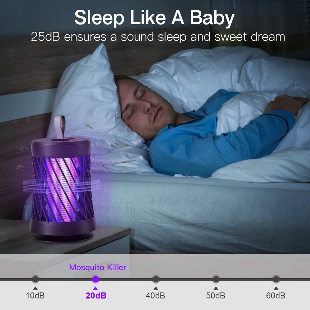 Rechargeable Mosquito Killer Lamp with Night Light by DailySale
