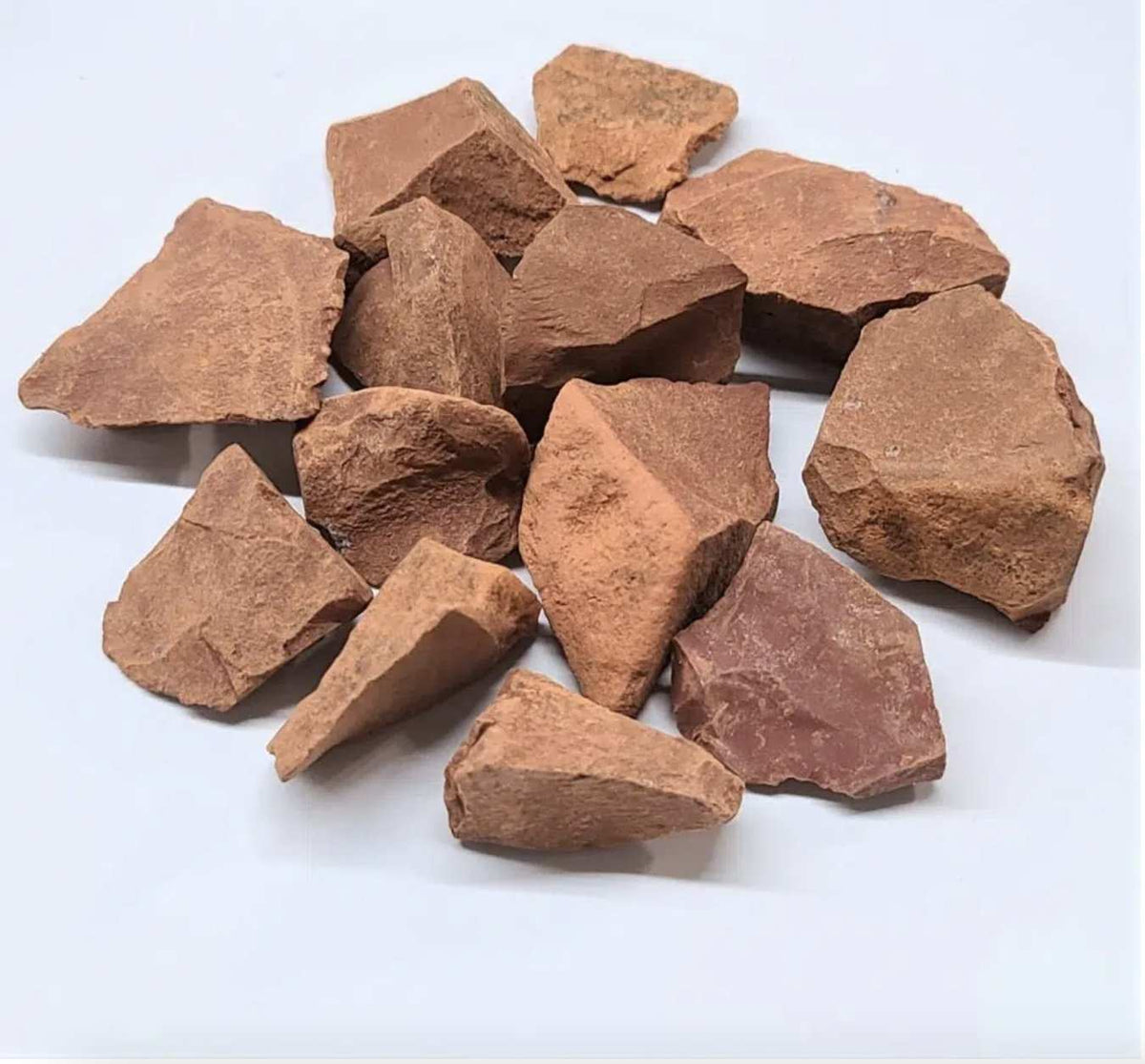 Red Jasper Rough Pocket Stone by Sacred Crystals