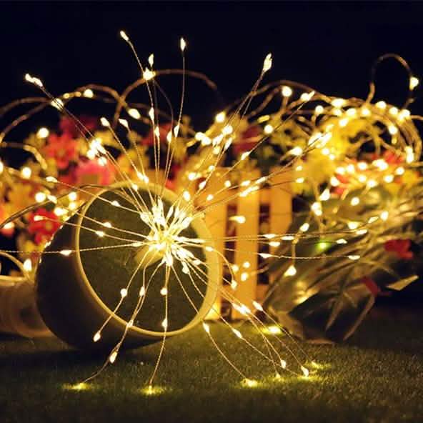 Remote Control Waterproof Christmas Fireworks LED String Lights by DailySale