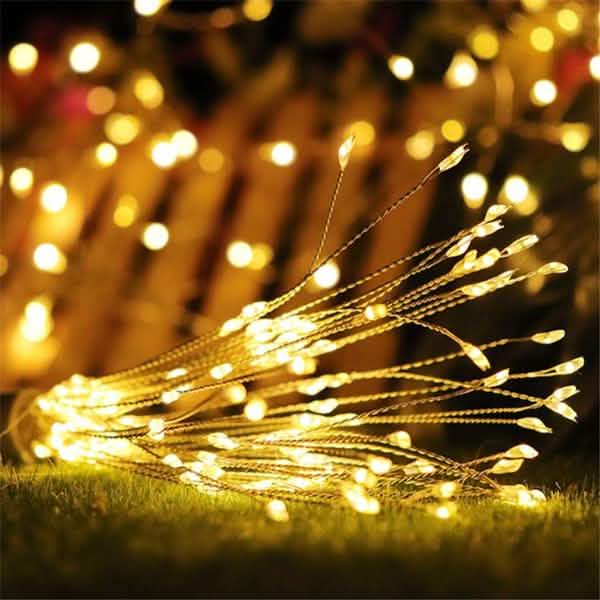 Remote Control Waterproof Christmas Fireworks LED String Lights by DailySale