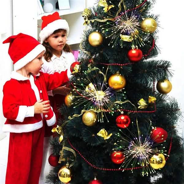 Remote Control Waterproof Christmas Fireworks LED String Lights by DailySale