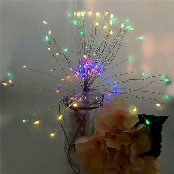 Remote Control Waterproof Christmas Fireworks LED String Lights by DailySale