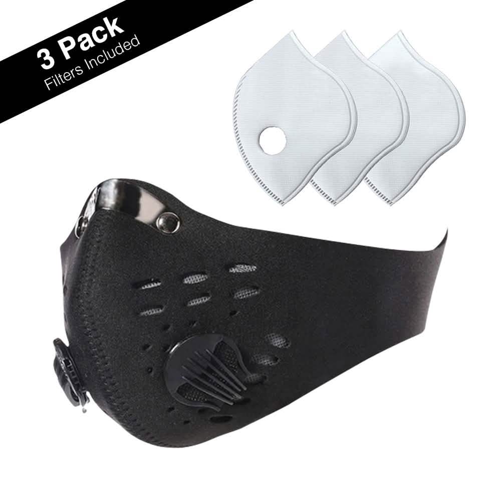 Reusable Dust Proof Mask With 3 Filters by DailySale