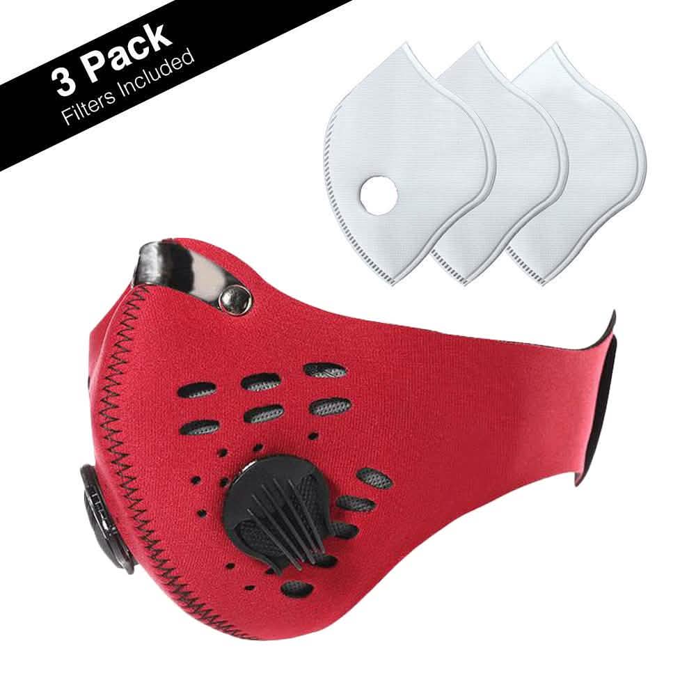 Reusable Dust Proof Mask With 3 Filters by DailySale