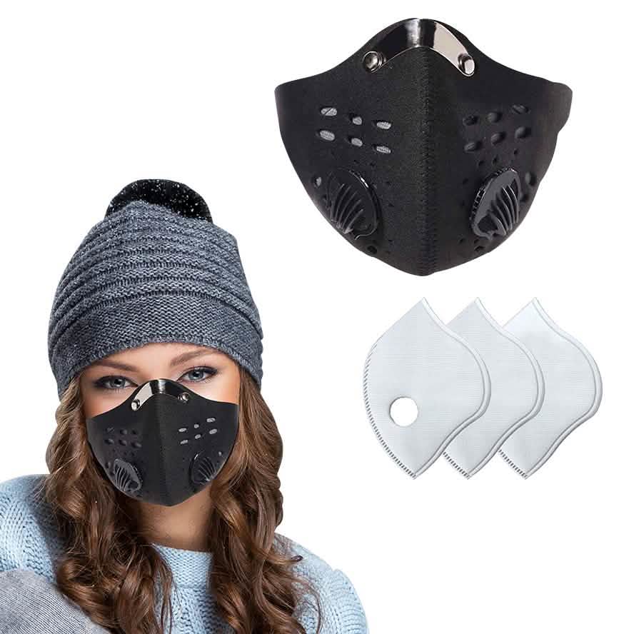 Reusable Dust Proof Mask With 3 Filters by DailySale