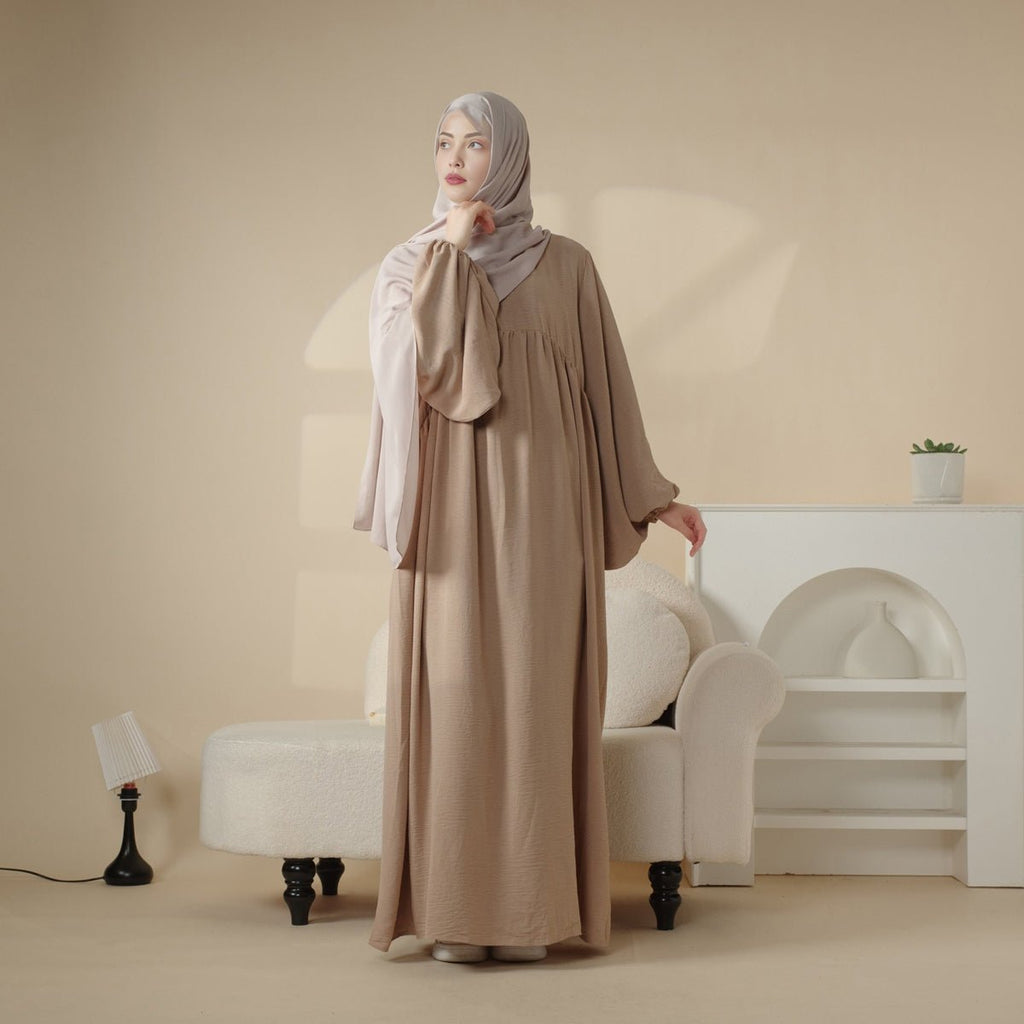Reversible Abaya Made With Crepe Fabric (MA035) by Mariam's Collection