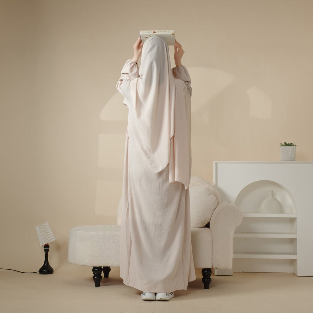 Reversible Abaya Made With Crepe Fabric (MA035) by Mariam's Collection