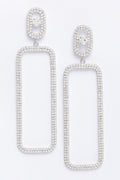 Rhinestone Earring by Tigbul's Variety Fashion Shop