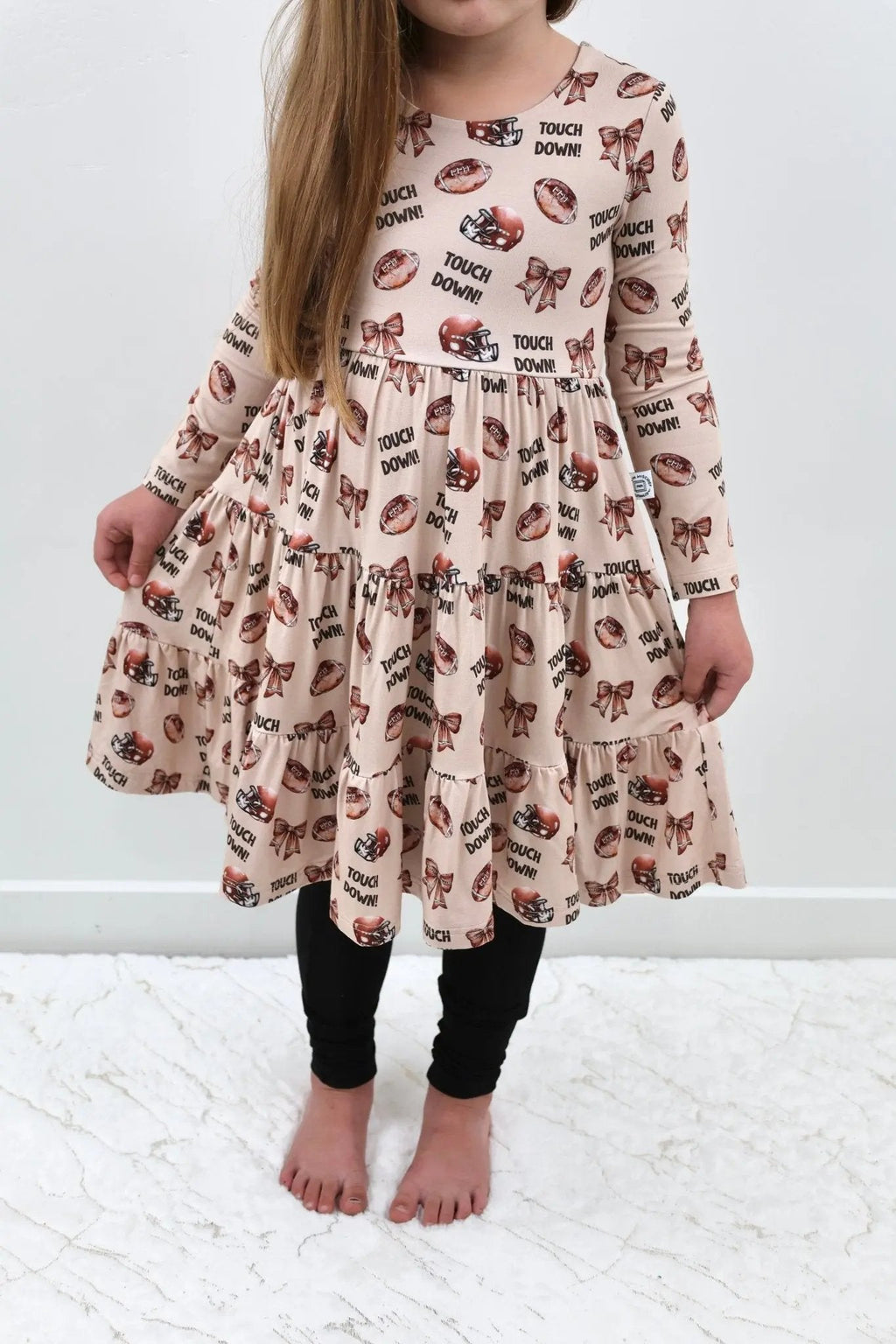 Twirl Dress & Legging Set by Minikin Mischief Clothing Co.