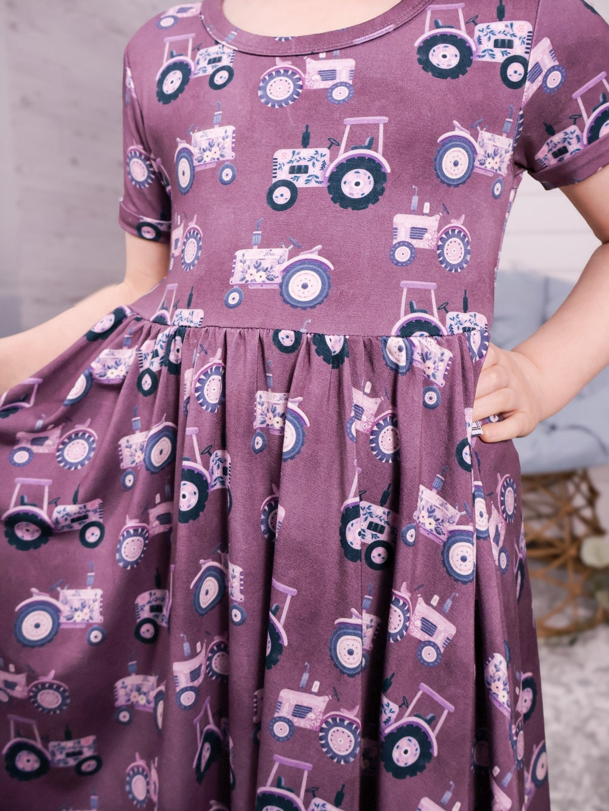 Short Sleeve Dress & Short Set by Minikin Mischief Clothing Co.