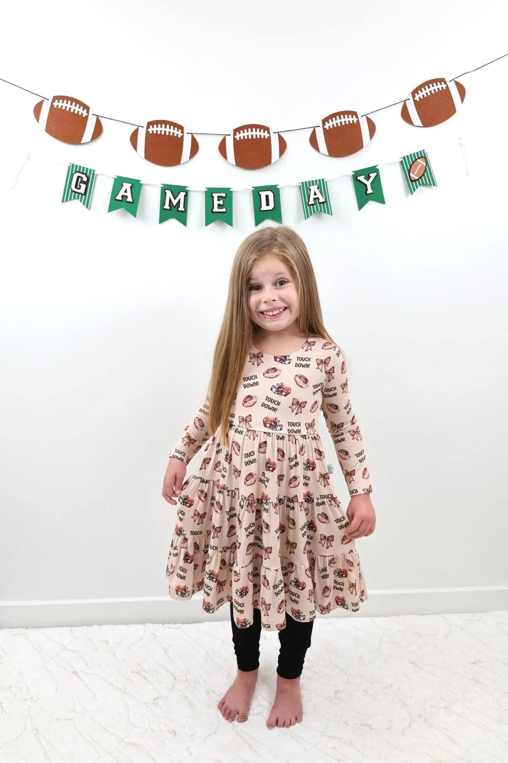 Twirl Dress & Legging Set by Minikin Mischief Clothing Co.