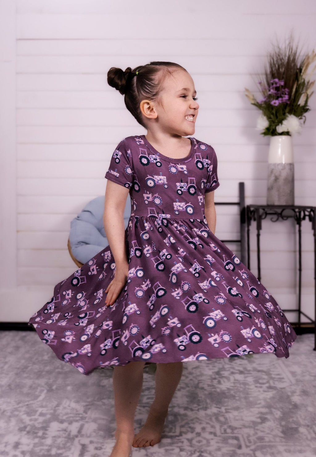 Short Sleeve Dress & Short Set by Minikin Mischief Clothing Co.