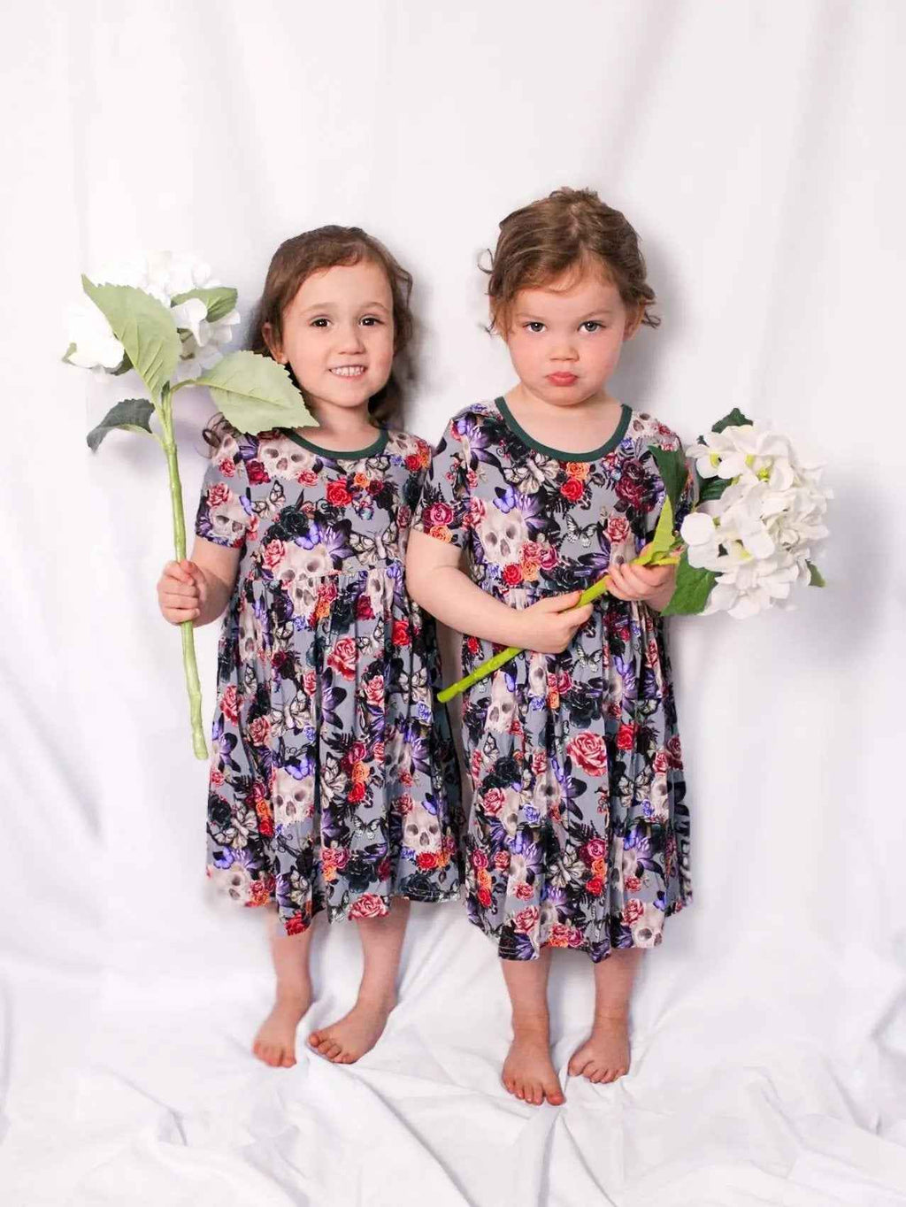 Short Sleeve Dress & Short Set by Minikin Mischief Clothing Co.