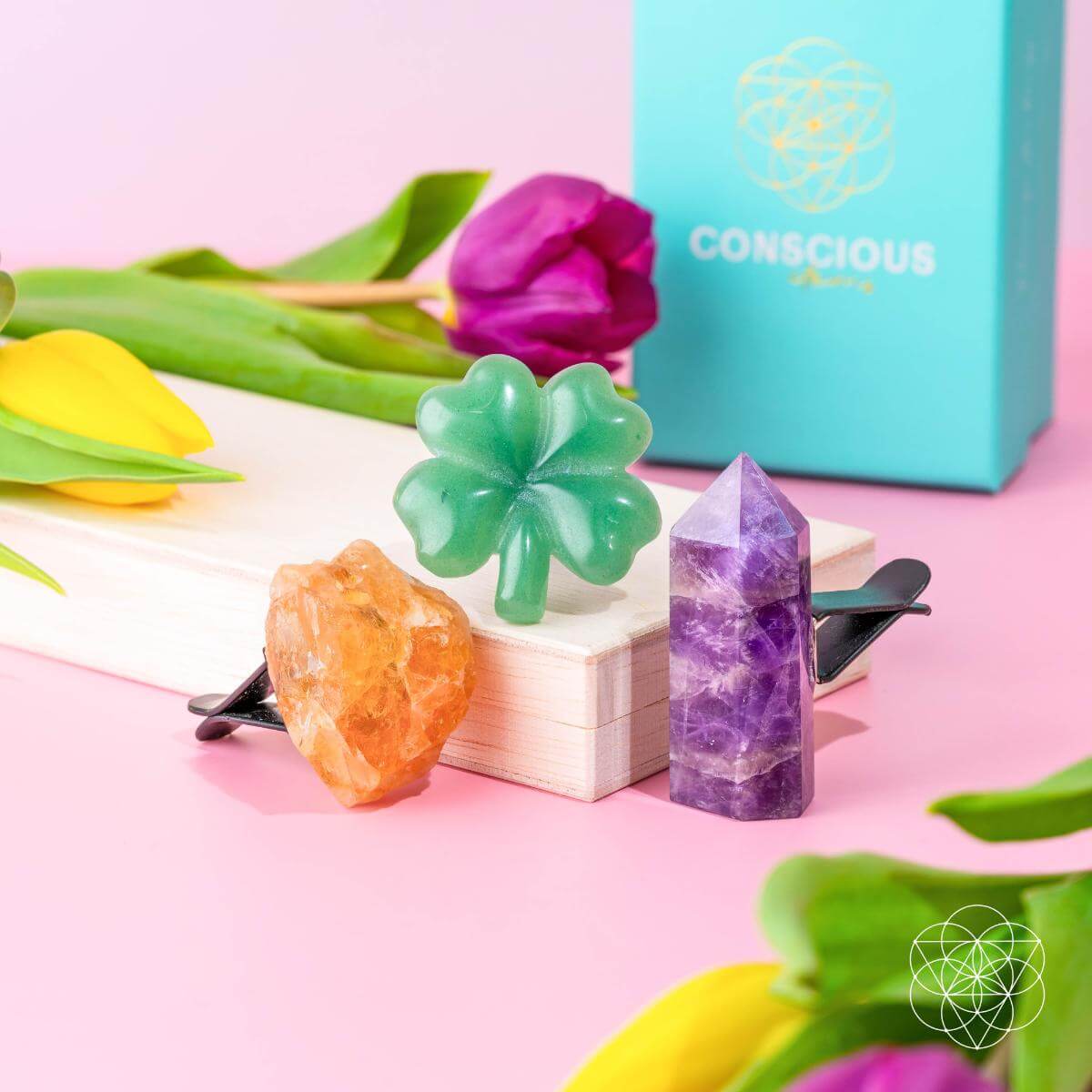 Road Guardians - Lucky Car Crystal Kit by Conscious Items
