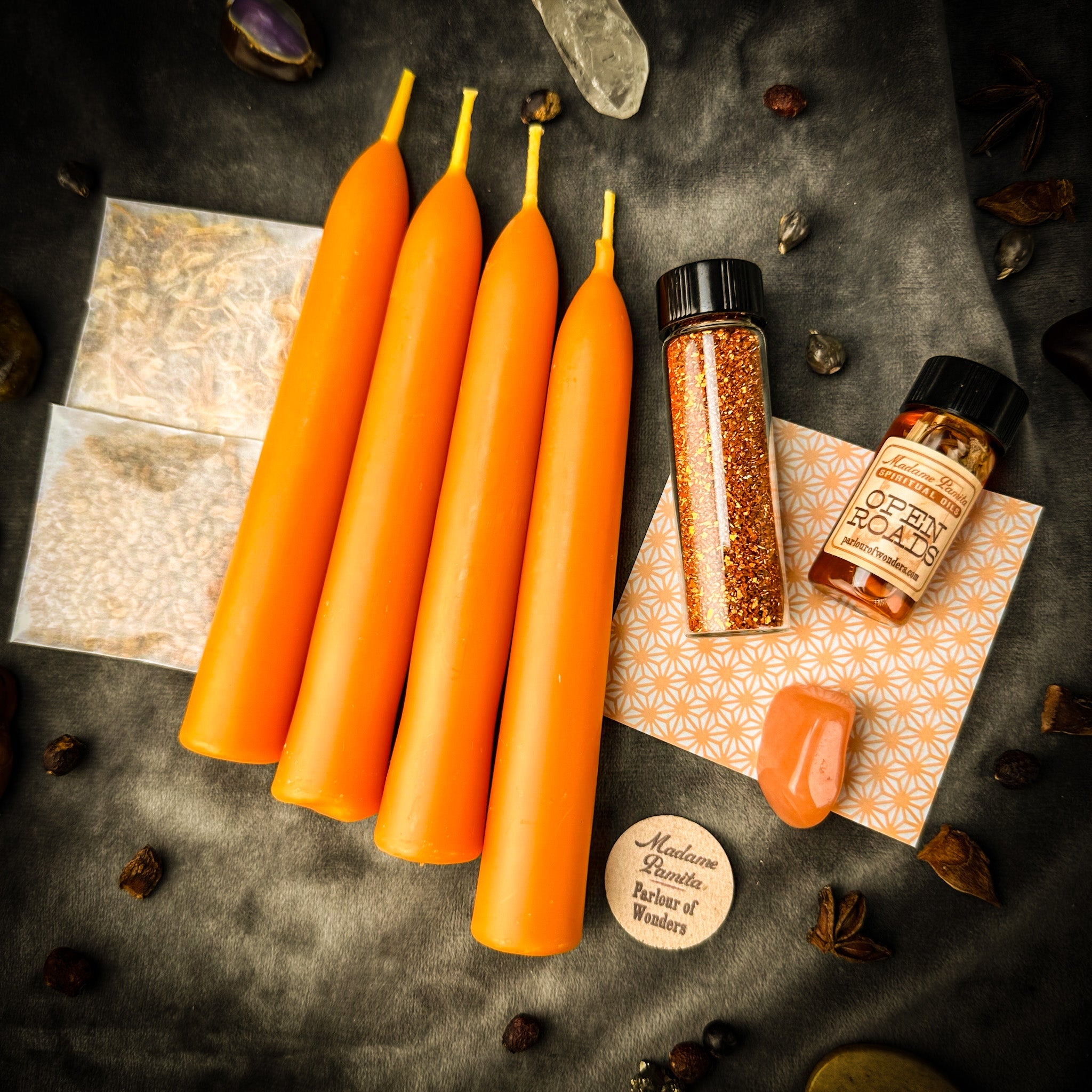 Road Opener Candle Spell Booster Pack - Add Opportunity to Any Candle Spell Kit by Parlour of Wonders