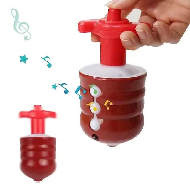 Rotating Gyro with Sound And LED Light Music Spinning by DailySale