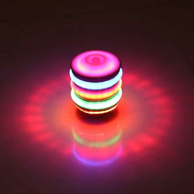 Rotating Gyro with Sound And LED Light Music Spinning by DailySale