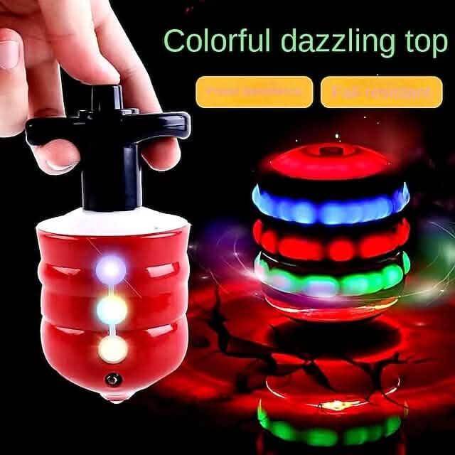 Rotating Gyro with Sound And LED Light Music Spinning by DailySale