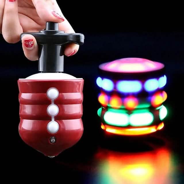 Rotating Gyro with Sound And LED Light Music Spinning by DailySale
