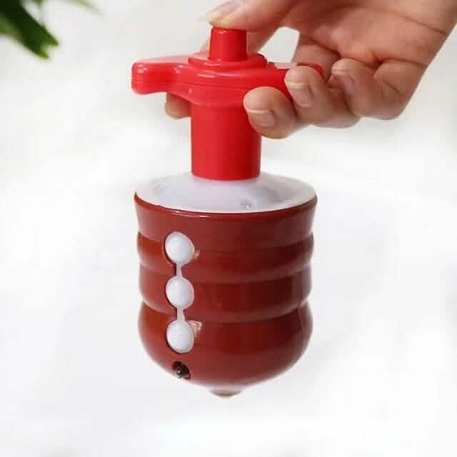 Rotating Gyro with Sound And LED Light Music Spinning by DailySale