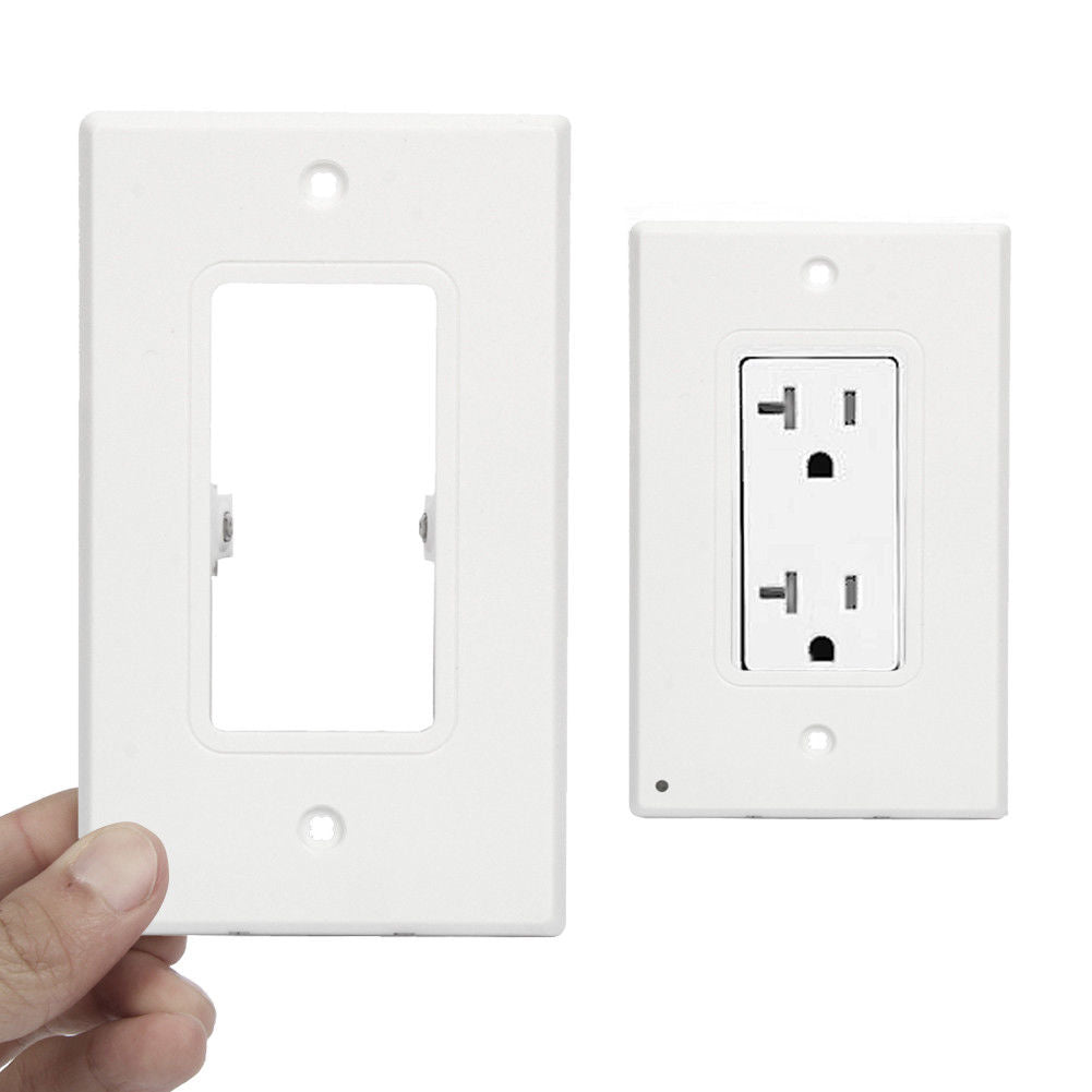 Outlet Cover with Built-In LED Night Light - 2 Styles by Infinite Basics