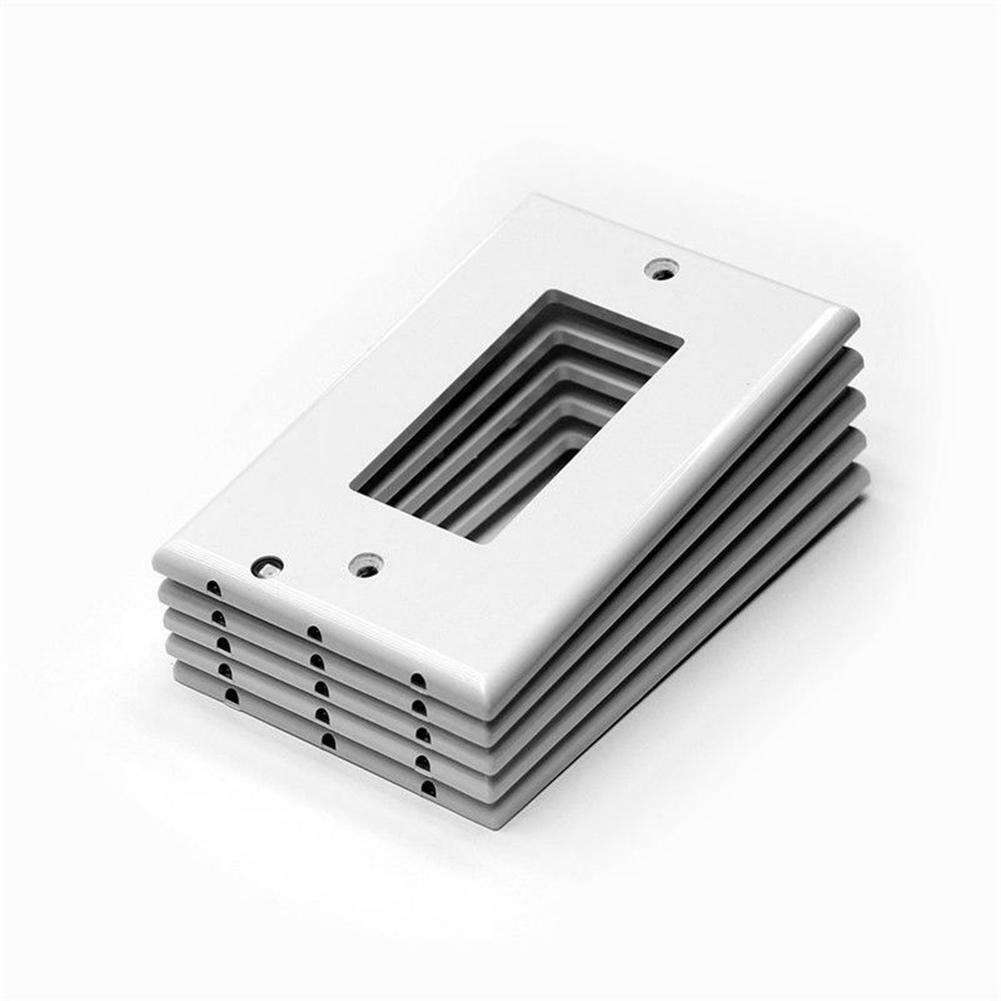 Outlet Cover with Built-In LED Night Light - 2 Styles by Infinite Basics