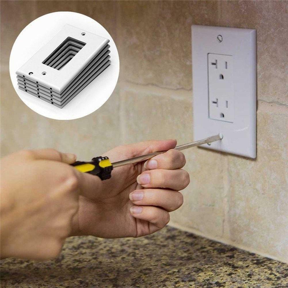 Outlet Cover with Built-In LED Night Light - 2 Styles by Infinite Basics