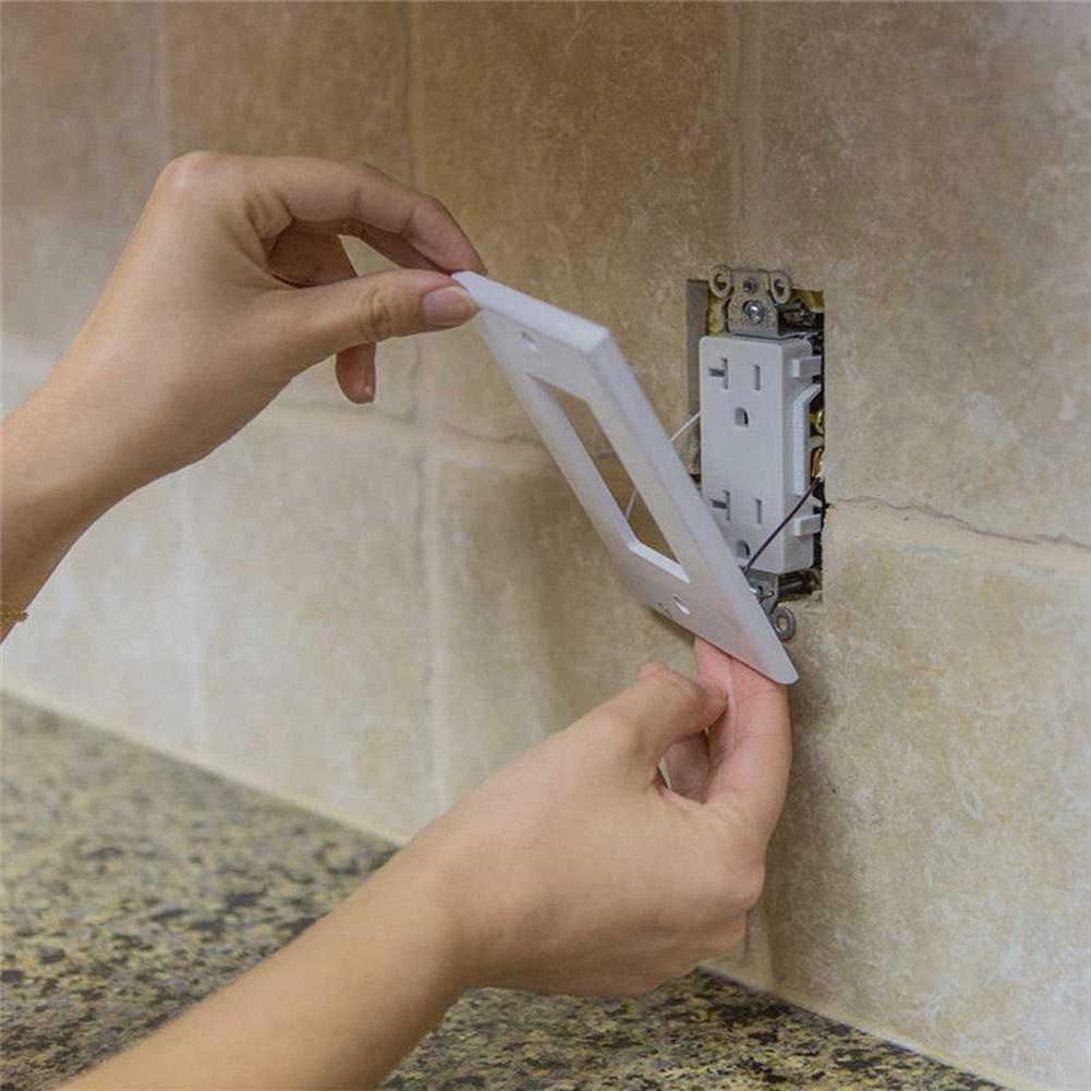 Outlet Cover with Built-In LED Night Light - 2 Styles by Infinite Basics