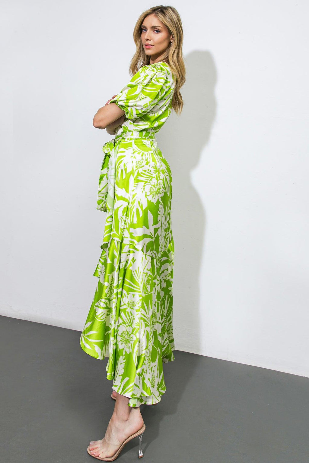 ONLY TONIGHT WOVEN MIDI DRESS by Flying Tomato