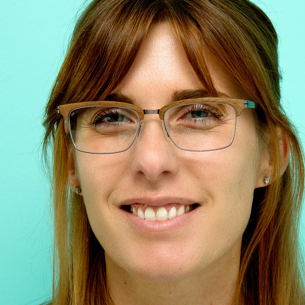 Stuart - Wood & Metal Eyeglasses by Tommy Owens