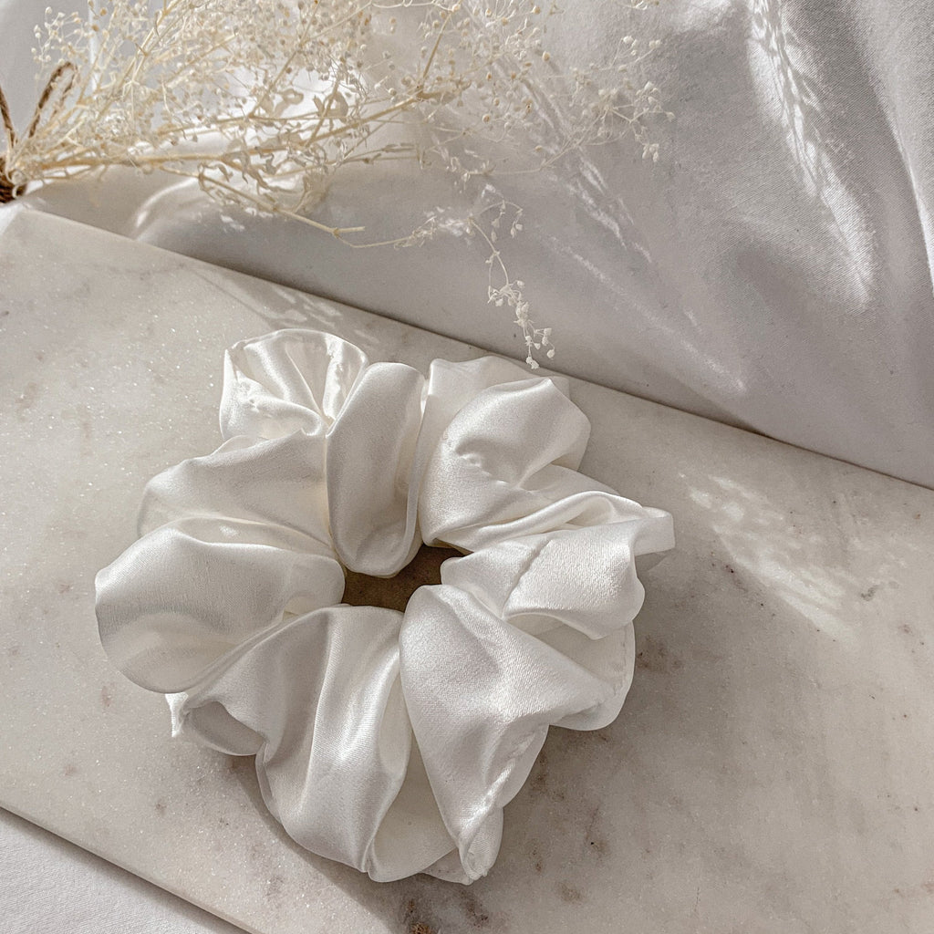 Satin Sweetheart Scrunchies for Effortless Hair Styling and Chic Looks by DC-Namaste Jewelry