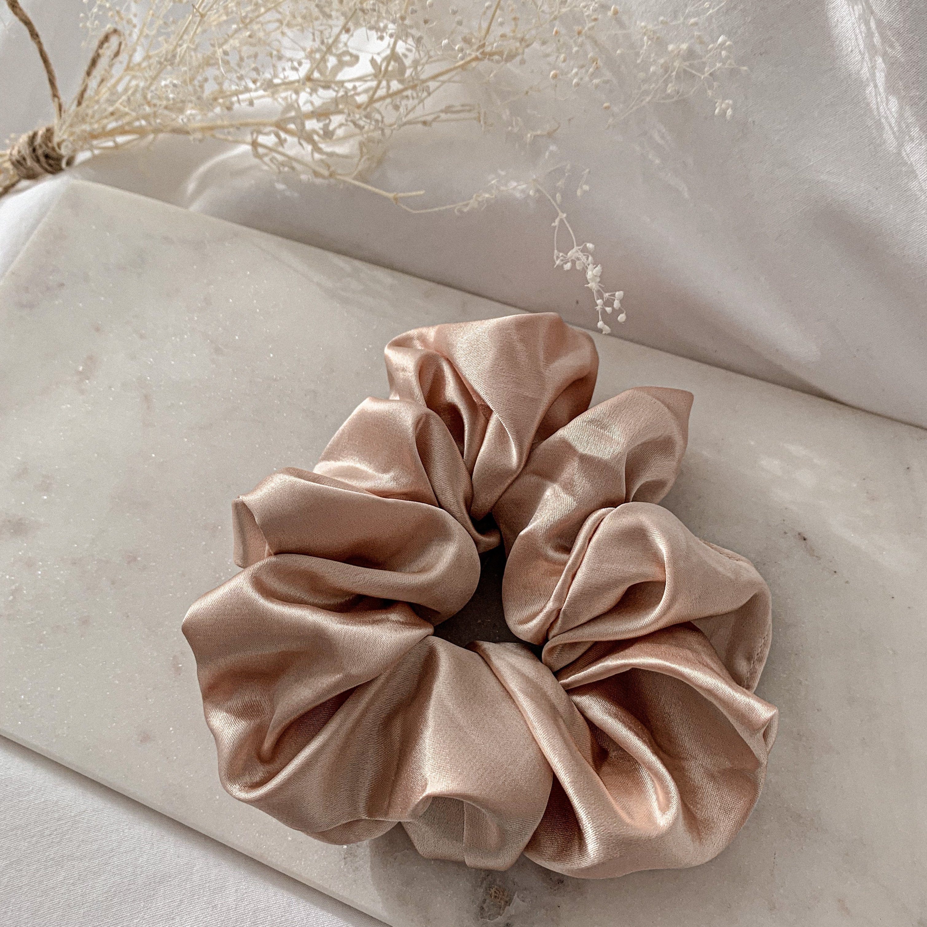 Satin Sweetheart Scrunchies for Effortless Hair Styling and Chic Looks by DC-Namaste Jewelry