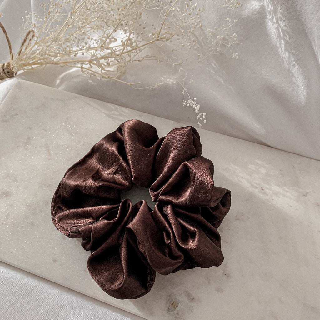 Satin Sweetheart Scrunchies for Effortless Hair Styling and Chic Looks by DC-Namaste Jewelry