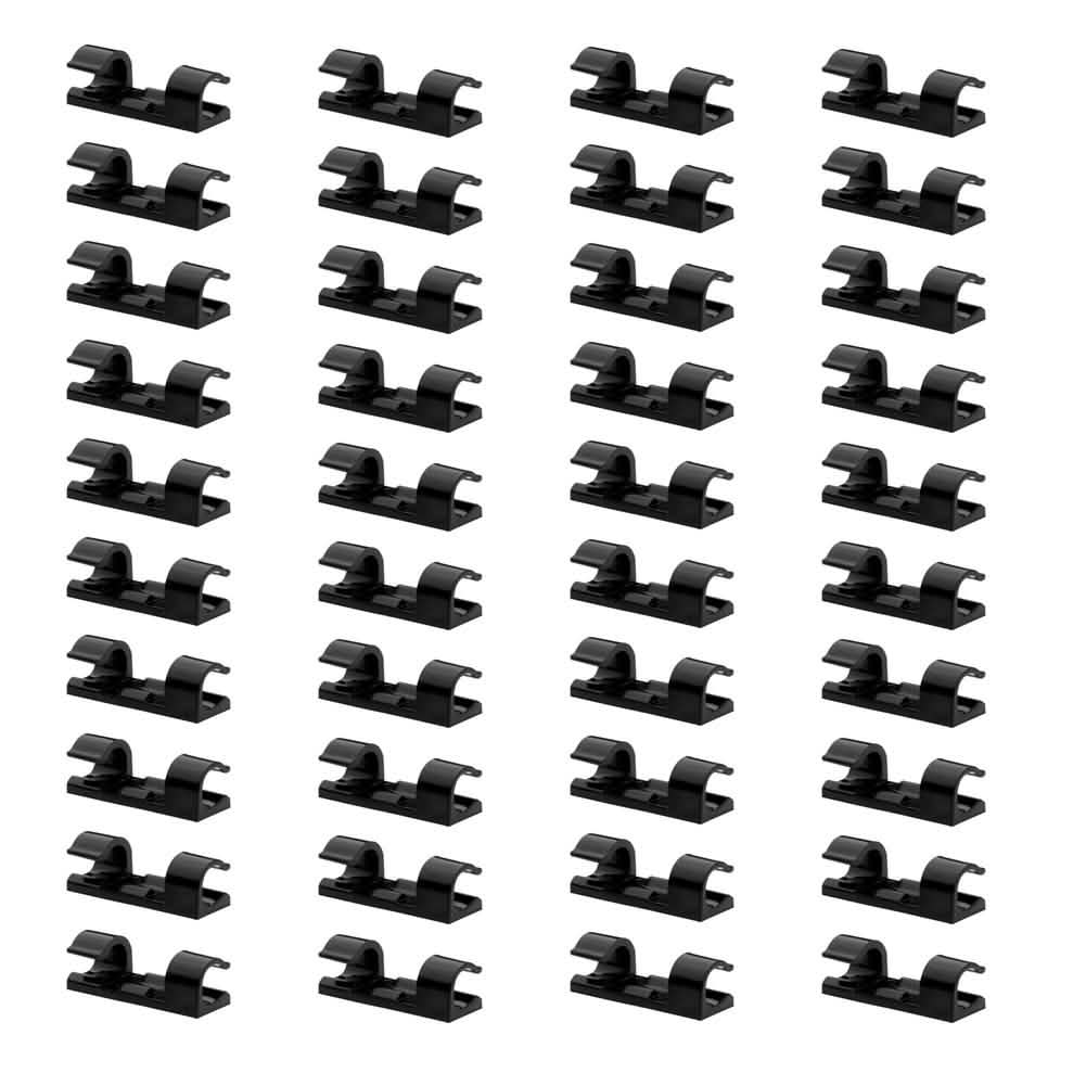 Self-Adhesive Wire Organizer Line Cable Plastic Clips by DailySale