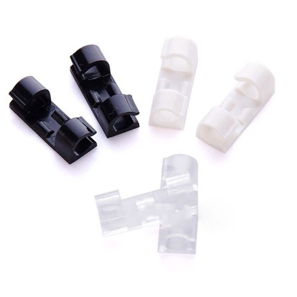 Self-Adhesive Wire Organizer Line Cable Plastic Clips by DailySale