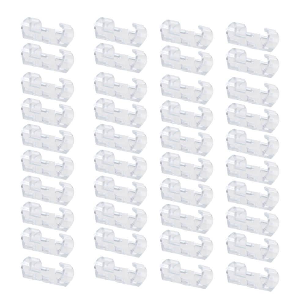 Self-Adhesive Wire Organizer Line Cable Plastic Clips by DailySale