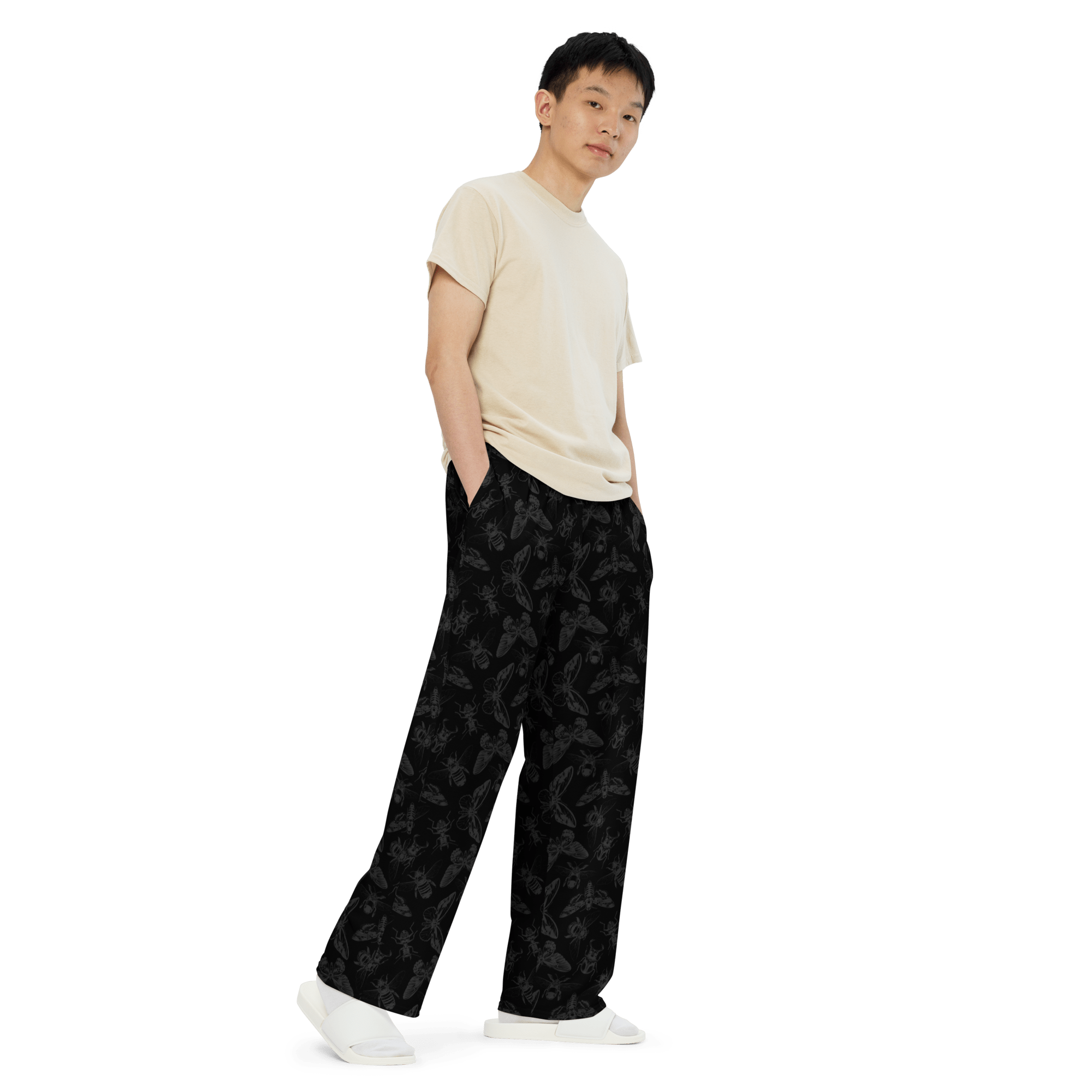Shadow Swarm Unisex Lounge Pants by Goth Cloth Co.