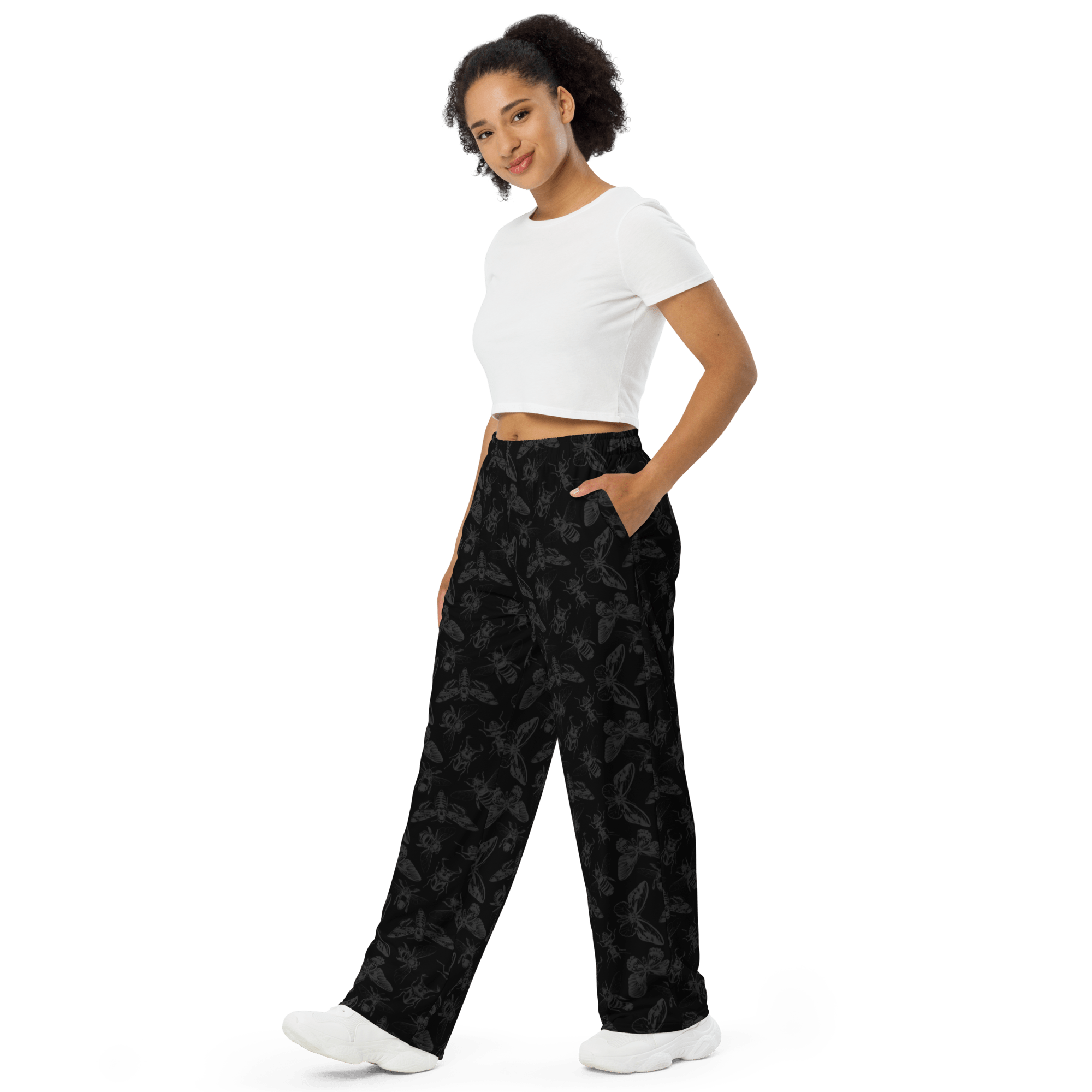 Shadow Swarm Unisex Lounge Pants by Goth Cloth Co.