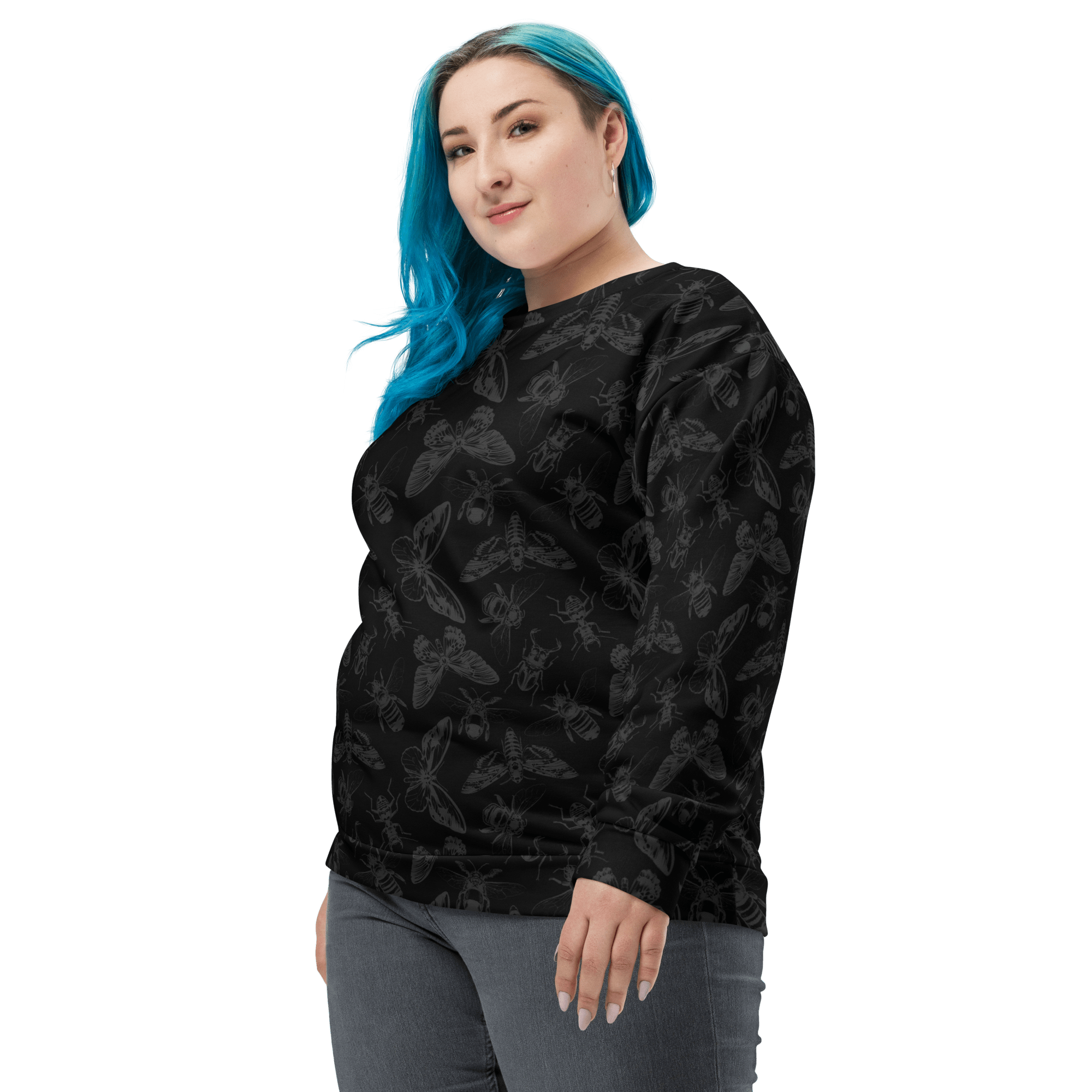 Shadow Swarm Unisex Sweatshirt by Goth Cloth Co.