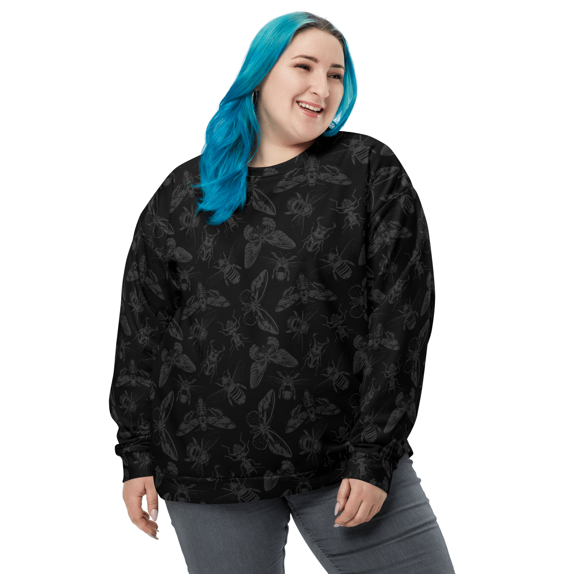 Shadow Swarm Unisex Sweatshirt by Goth Cloth Co.
